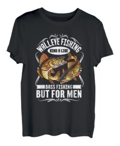Walleye Fishing Kind A Like Barsch Angeln aber für Männer T-Shirt