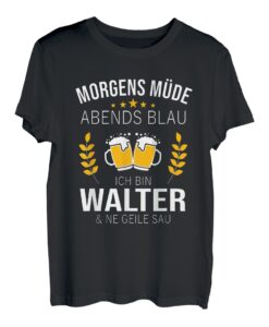Walter Name Geschenk-Idee Geburtstag Lustiger Spruch T-Shirt