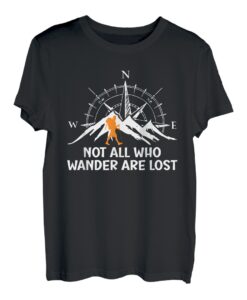 Wanderer lustig Wanderlust Bergsteiger Hiking Bergfan T-Shirt