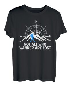 Wanderer lustig Wanderlust Bergsteiger Hiking Bergfan T-Shirt