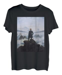 Wanderer über dem Nebelmeer Art T-Shirt