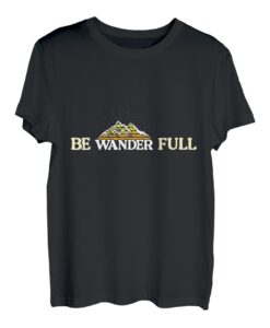 Wanderfull Wanderer Gipfelsport Bergsteiger Bergfan T-Shirt
