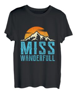 Wanderfull Wanderer Gipfelsport Bergsteiger Bergfan T-Shirt