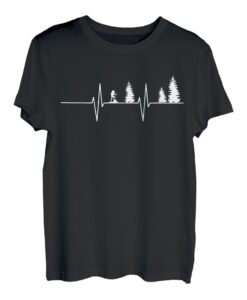 wandern berge alpen wald gebirge herzschlag natur T-Shirt