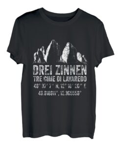 Wandern Bergsteigen Klettern Dolomiten Drei Zinnen T-Shirt