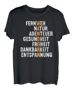Wandern Wanderer Sprüche Outdoor Natur Bergwandern T-Shirt