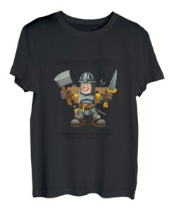Warrior für die Holzbearbeitung T-Shirt