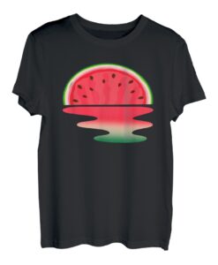 Wassermelone Sonnenuntergang T-Shirt