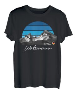 Watzmann Berchtesgaden Bayern Berg Bergsteiger Wandern T-Shirt