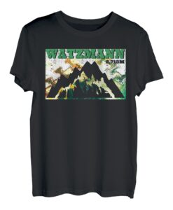 Watzmann Bergfan klettern Bergsteiger Wanderer Summit T-Shirt