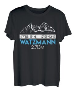 Watzmann Bergfan Wandern Summit Bergsteiger Wanderer T-Shirt