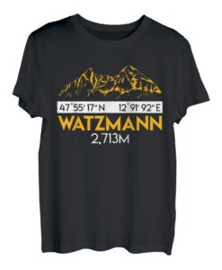 Watzmann Bergfan Wandern Summit Bergsteiger Wanderer T-Shirt