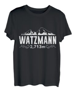 Watzmann Bergsteiger klettern Wanderer Berge Bergfan T-Shirt