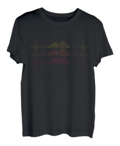 WATZMANN Herzschlag Bergsteiger Bergsteigerin Bergsport T-Shirt