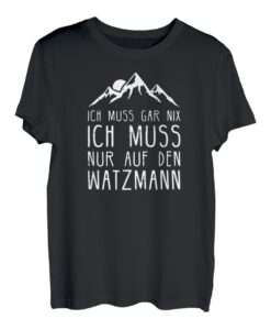 Watzmann I Alpen Wandern Motiv für Bergsteiger T-Shirt