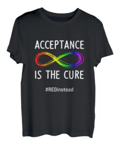 Wear Red Ststead Autism-Acceptance Shirt im April 2021 T-Shirt