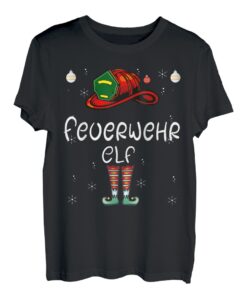 Weihnachts-Pyjama | Der Feuerwehr Elf T-Shirt