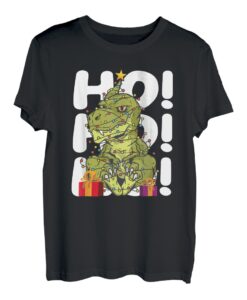 Weihnachtsdinosaurier Ho Ho Ho Tree Rex T-Shirt