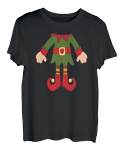 Weihnachtswichtel & Weihnachtself Kostüm Weihnachten Outfit T-Shirt