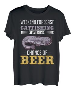 Welsfisch, Welsfische, Nudeln, Köderrute zum Angeln T-Shirt