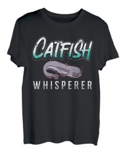 Welsfisch, Welsfische, Nudeln, Köderrute zum Angeln T-Shirt