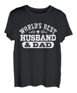Weltweit bester Ehemann und Papa Geschenk zum Vatertag T-Shirt
