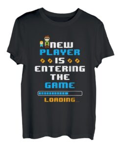 Werdender Papa Geschenk Schwangerschaft Partner Gamer Vater T-Shirt