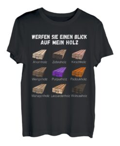 werfen sie einen blick auf mein holz T-Shirt