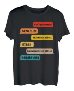What Is Your Adress Lustiger Netzwerkcomputer Nerd IT T-Shirt