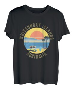Whitsunday Islands Souvenir-Bekleidung - Retro Vintage T-Shirt