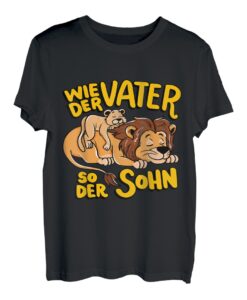Wie der Vater so der Sohn Löwen T-Shirt