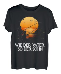 Wie Der Vater So Der Sohn Vater Sohn Angeln Angler T-Shirt T-Shirt