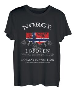 Wikstroem Norwegen Nordland Lofoten Expedition used look T-Shirt