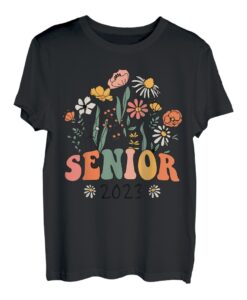 Wildblumen Seniorenklasse 2023 Abschlussfeier Hippie T-Shirt