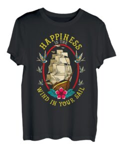 Wind in Your Sail Nautisches Schiff, Bootfahren, Segel-Liebhaber T-Shirt