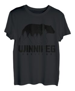 Winnipeg, Manitoba, Kanada, Bär, Grizzly Pride, Vintage-Stil, für draußen T-Shirt
