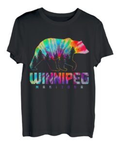 Winnipeg Manitoba Kanada Batik-Bär Pride Outdoor Vintage T-Shirt