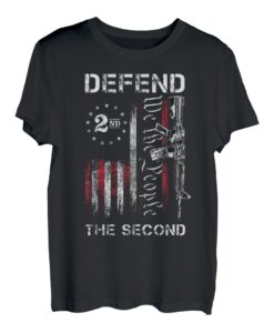 Wir, die Menschen, verteidigen die Rechte des zweiten Pro 2nd Amendment T-Shirt