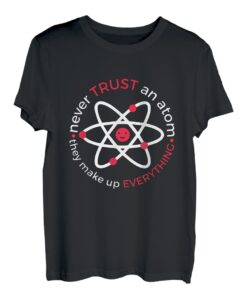 Wissenschaft Mathematik Physik Chemie Tshirt Atom Nerd Geek T-Shirt