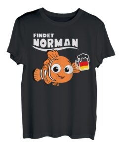 Witzig Geschenk Norman Fische Ritter Spaß Karin Sprüche Tee T-Shirt
