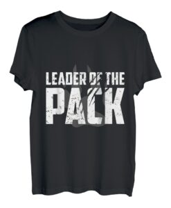 Wolf Pack Geschenk Design | Leader of the Pack Paw Print Design T-Shirt