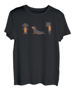Yoga Dackel - Dachshund Kundalini Hatha Ashtanga T-Shirt