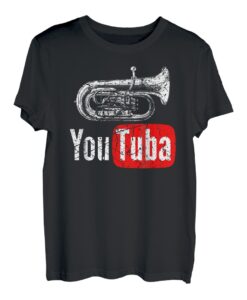 You Tuba Lustige Marschband Vintage Tuba Euphonium T-Shirt