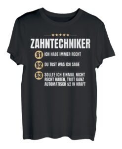 Zahntechniker Geschenk Lustiges Zahn Technik Beruf Shirt