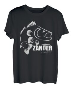 Zander Flüsterer Angler Witze Raubfische Angeln Zanderangeln T-Shirt