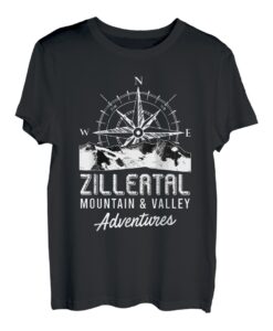 Zillertal Summit Alpen Bergsteiger Wanderer Bergfan T-Shirt