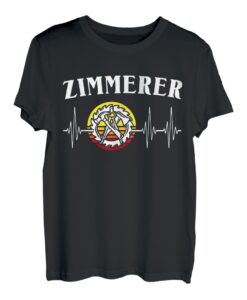 Zimmerer EKG Tischler Schreiner Werkzeug Zimmermann T-Shirt