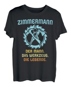 Zimmerer Job Zimmermannshammer Zimmermeister Zimmermann T-Shirt