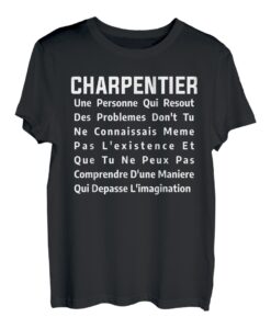 Zimmermannschaft, eine Person, die Probleme löst T-Shirt