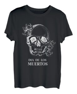 Zucker Schädel Tag des Todes Dia de los Muertos T-Shirt